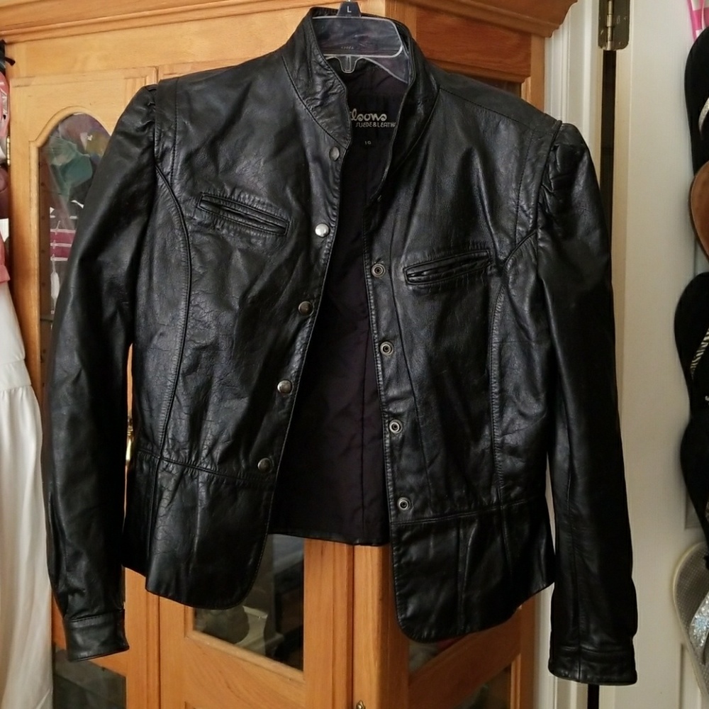Ladies Authentic Leather Jacket